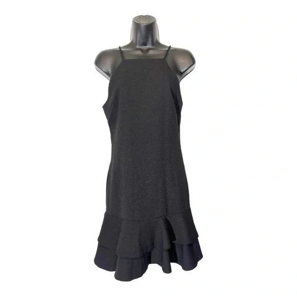 blue dress for baby girl Berrylush Women Solid Black Crepe Bodycon Fit & Flare Mini Dress main image 1